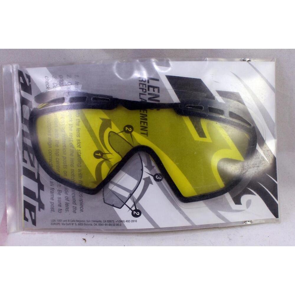 Arnette Lens Replacement Spare Goggles Ruler Yellow 026991 01 T DF3